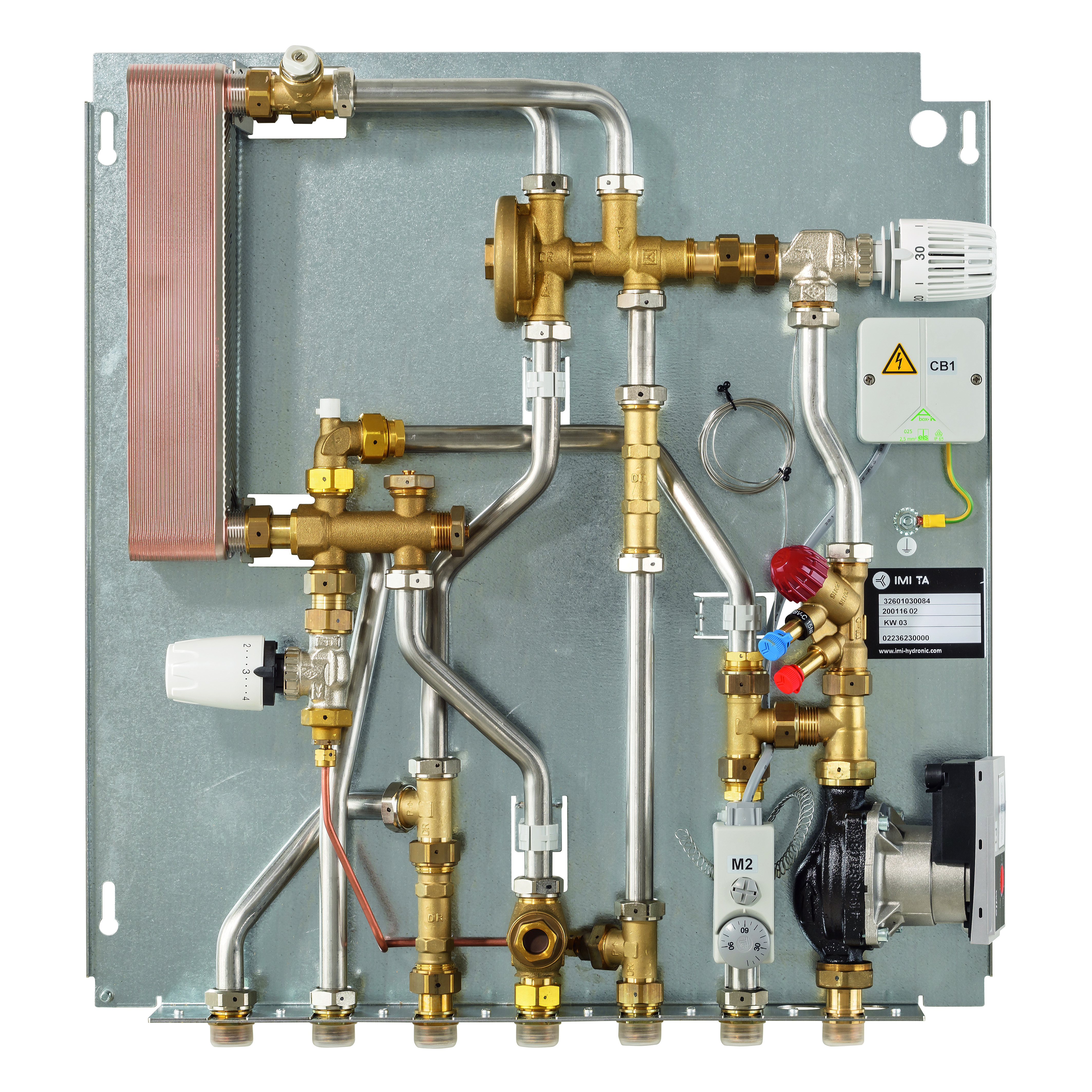vanne d'équilibrage IMI pour circuit eau chaude et clim