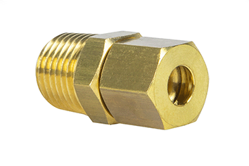 Brass Compression Fittings: Pilot Control Nut